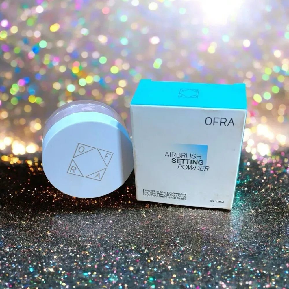 OFRA COSMETICS Air Brush Setting Powder in  Brightening Strawberry 0.21 oz NIB